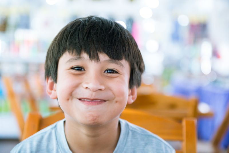 smiling young boy