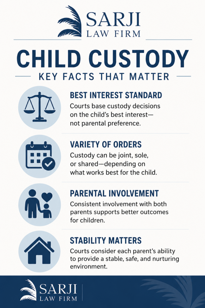 Charleston Child Custody Attorney Infographic