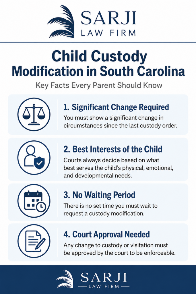 Charleston Child Custody Infographic