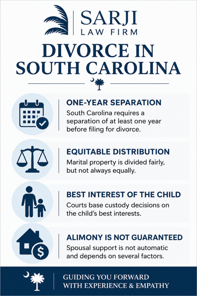 Charleston Divorce Infographic