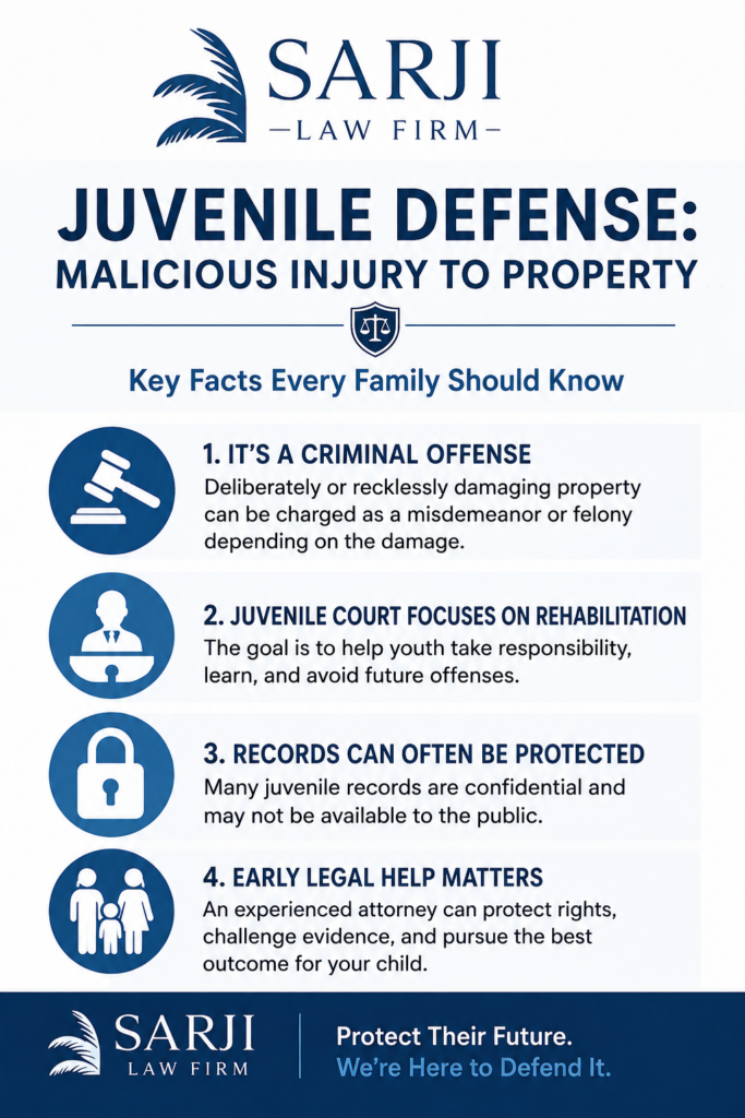 Charleston Juvenile Defense Infographic